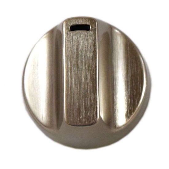 Picture of GE Cooktop Burner Knob (Stainless) WB03X29392
