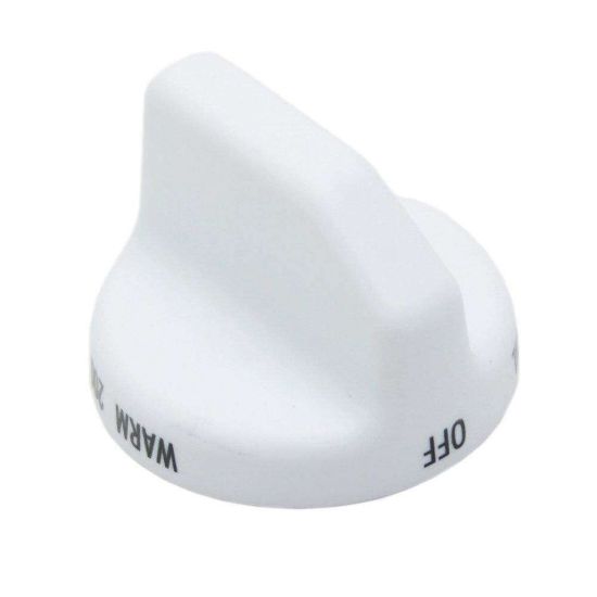 Picture of Whirlpool Range Oven Control Knob (White) WP74002444