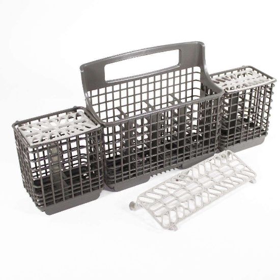 Picture of Whirlpool Dishwasher Silverware Basket Assembly (Gray) W10807920