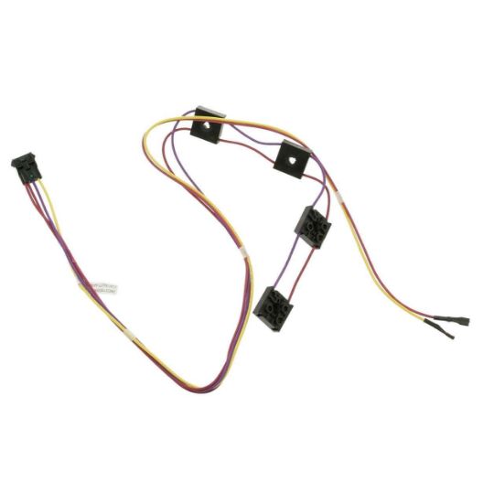 Picture of GE Range Burner Switch and Wire Harness WB18X31211