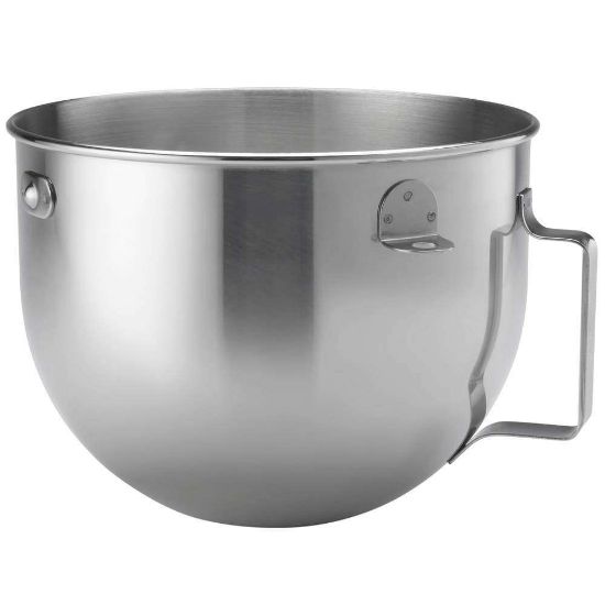 Picture of Whirlpool KitchenAid 5 Quart Stainless Steel Mixer Bowl W10717235